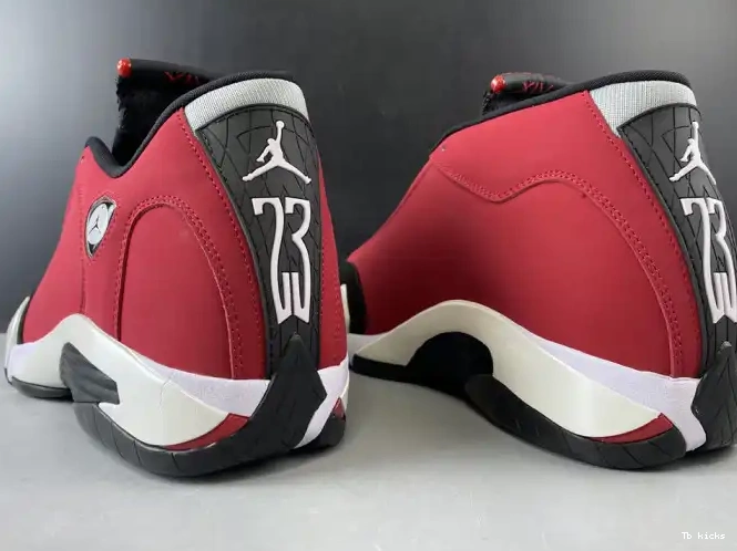 Reps TBK AIR 487471-006 JORDAN 14 TORO RETRO GYM RED 0326